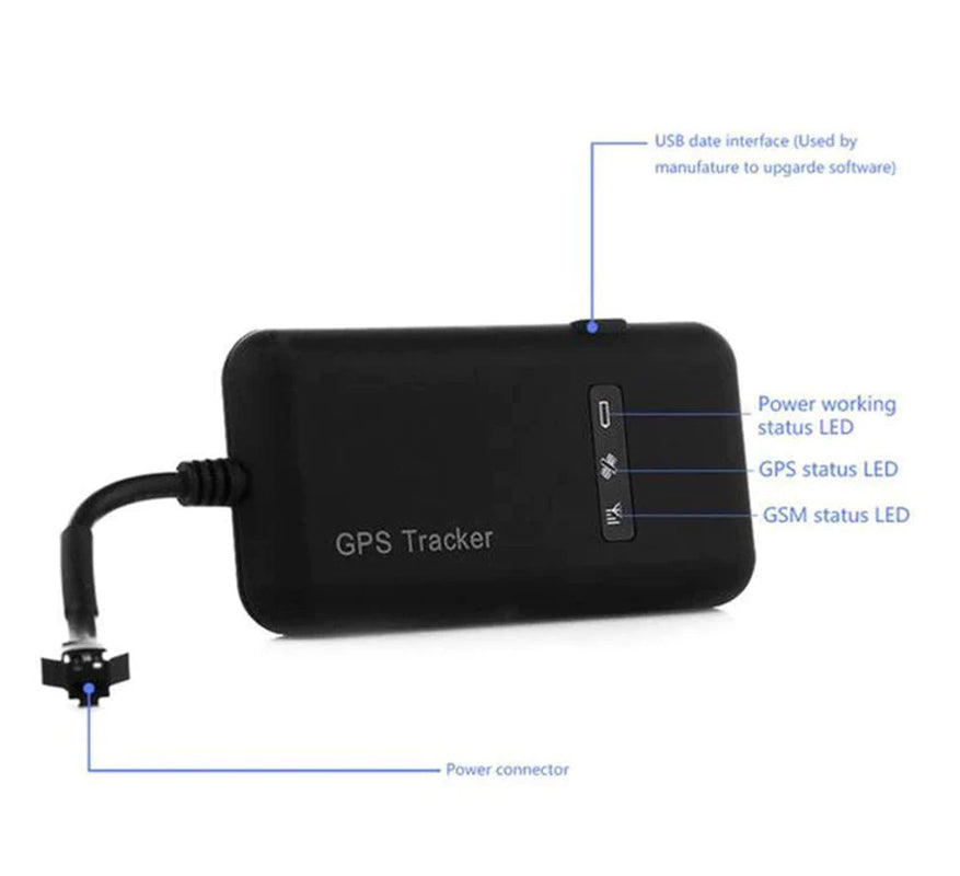 Real Time GPS Tracker Tracking Locator Device GPRS GSM Car/Motorcycle anti Theft